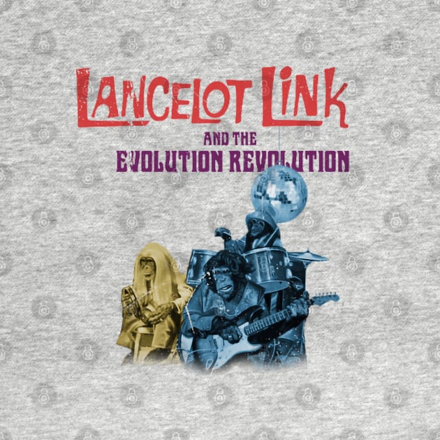 Lancelot Link and the Evolution Revolution by offsetvinylfilm